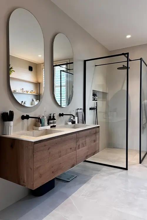 Moderne badkamer